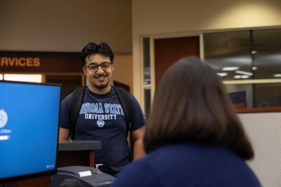 Students at seawolf services