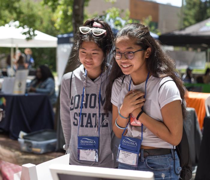 Photo of Students at Orientation